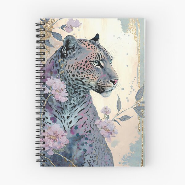 Item preview, Whimsical Boho Floral Leopard designed and sold by nicolelilyart.