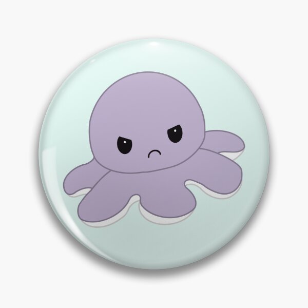 Item preview, Angry Purple Moody Reversible Octopus designed and sold by ShopBabyFace.