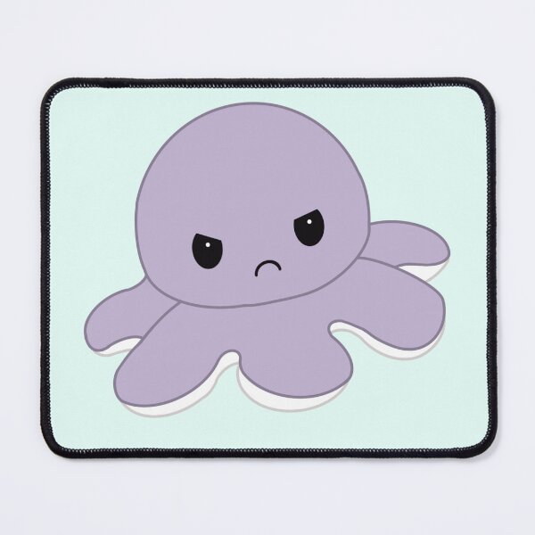 Item preview, Angry Purple Moody Reversible Octopus designed and sold by ShopBabyFace.