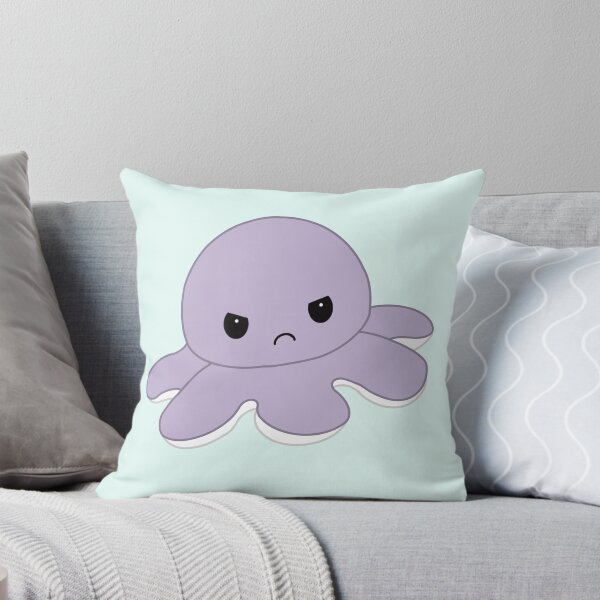 Item preview, Angry Purple Moody Reversible Octopus designed and sold by ShopBabyFace.