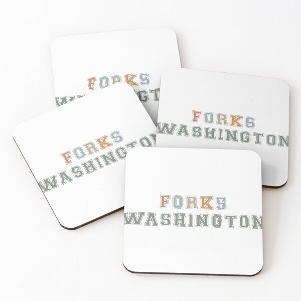 Item preview, Forks Wa Sticker designed and sold by insolation-art.