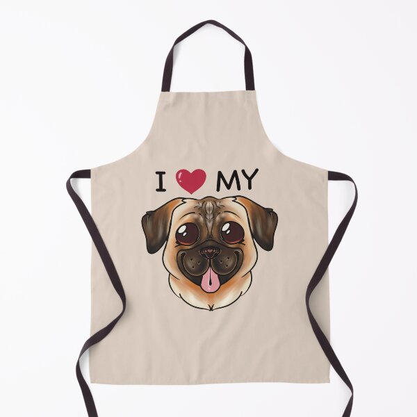 Item preview, I Love My Pug designed and sold by BMAB2003.