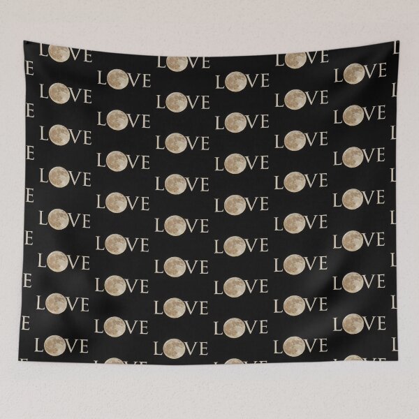 Item preview, Love the Moon designed and sold by Whisperingpeaks.