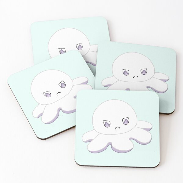 Item preview, White Rage Moody Reversible Octopus designed and sold by ShopBabyFace.