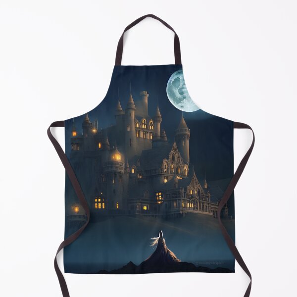 Item preview, Gothic Castle in the Moonlight designed and sold by DreamyEscapism.