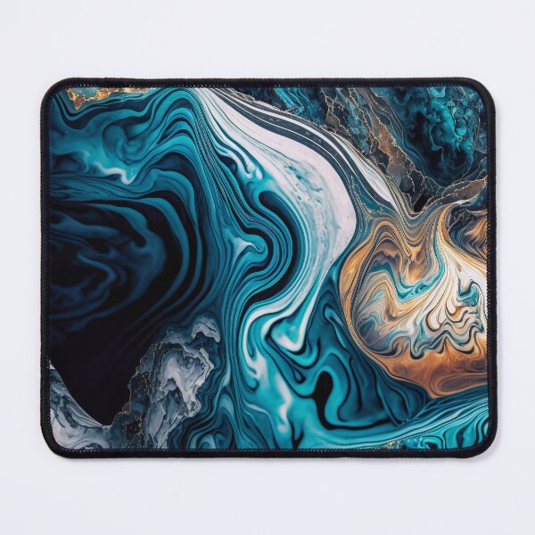 Item preview, Swirls of marble or the ripples of agate. Liquid marble texture. Fluid art. abstract waves skin wall. No.20 designed and sold by ShopThousand.