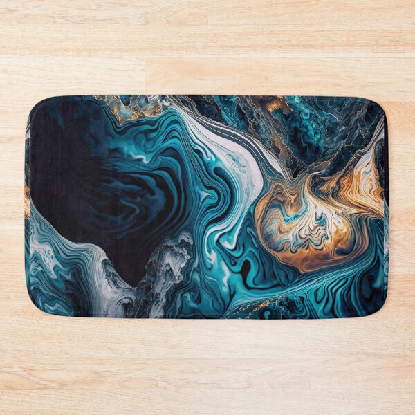 Item preview, Swirls of marble or the ripples of agate. Liquid marble texture. Fluid art. abstract waves skin wall. No.20 designed and sold by ShopThousand.
