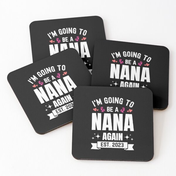 Item preview, I'm Going To Be A Nana Again EST 2023 New Nana Mother's Day Gift designed and sold by MouDantArts.