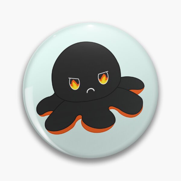 Item preview, Rage Black Moody Reversible Octopus designed and sold by ShopBabyFace.