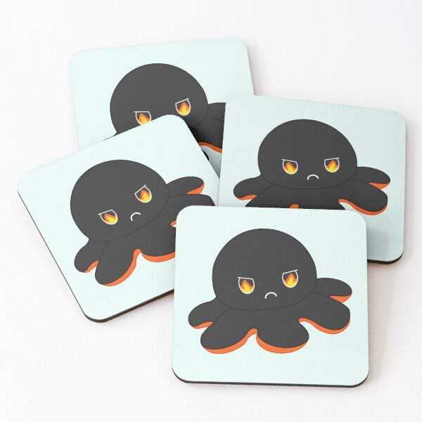 Item preview, Rage Black Moody Reversible Octopus designed and sold by ShopBabyFace.