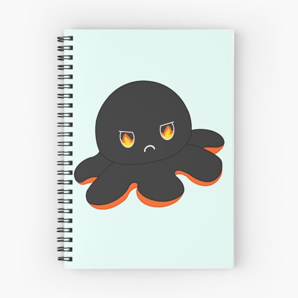 Item preview, Rage Black Moody Reversible Octopus designed and sold by ShopBabyFace.