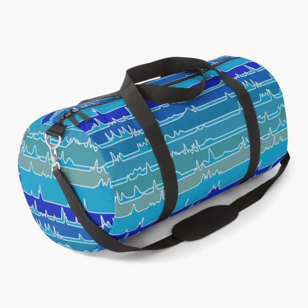 Item preview, Chromatography Waterfall - Blue Background designed and sold by Artsy-Chemist.