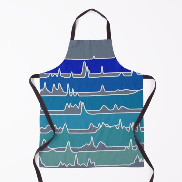 Item preview, Chromatography Waterfall - Steel Gray Background designed and sold by Artsy-Chemist.