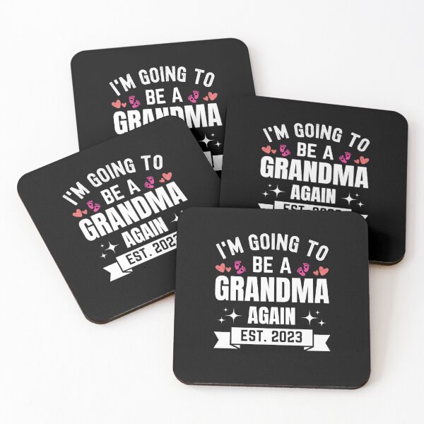 Item preview, I'm Going To Be A Grandma Again EST 2023 New Grandma Mother's Day Gift designed and sold by MouDantArts.