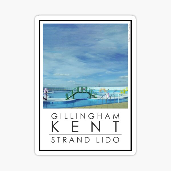 Item preview, Lido Poster Gillingham Strand designed and sold by Steven House.