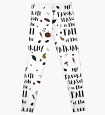 My Favorite Season is the Fall of the Patriarchy Feminist Tshirt Leggings
