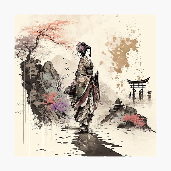 Item preview, Beautiful Japanese Culture designed and sold by BellasArtStudio.