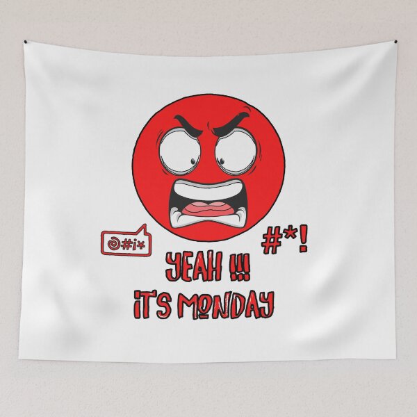 Item preview, Funny Yeah It's Monday designed and sold by GarnersDesigns.
