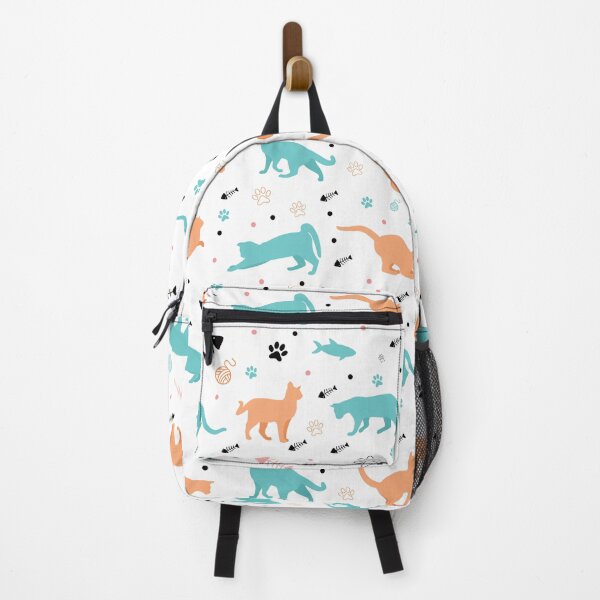 Item preview, Cat Seamless Pattern 1 designed and sold by GetUpStudios.