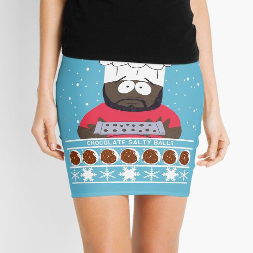 Chocolate Salty Balls Mini Skirt