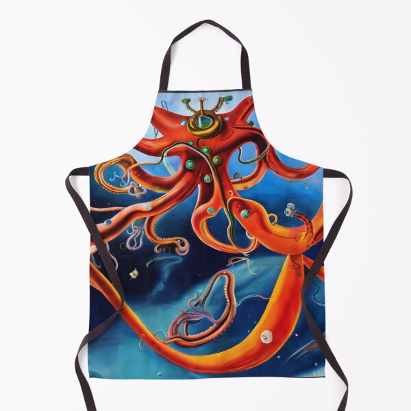 Item preview, Scifi retro alien creature, AI art designed and sold by Dendros-Studio.