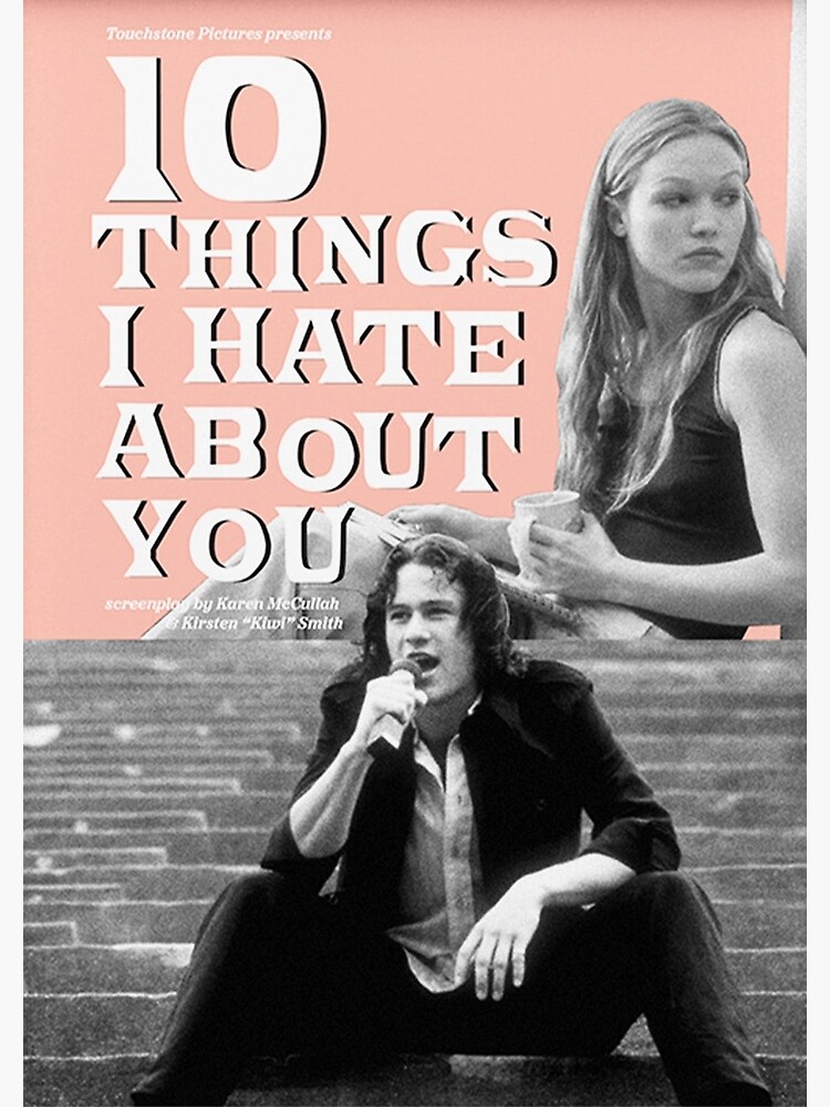 10 Things I Hate About You Movie Poster Movie Prints for Cinema