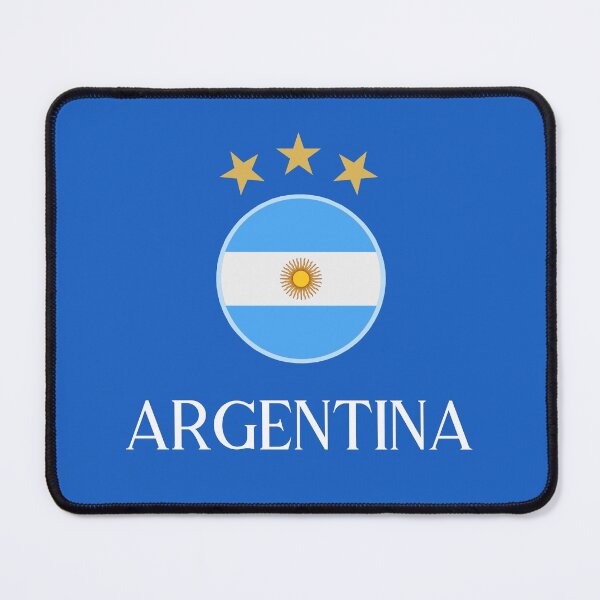Item preview, Argentina 2 White 3 Gold Stars designed and sold by VRedBaller.