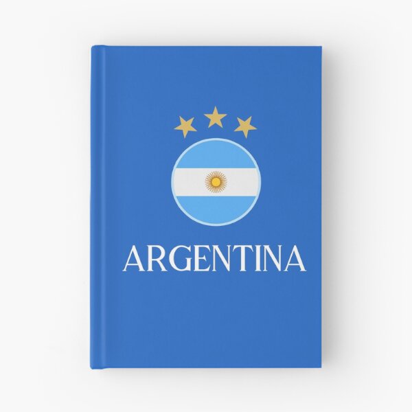 Item preview, Argentina 2 White 3 Gold Stars designed and sold by VRedBaller.
