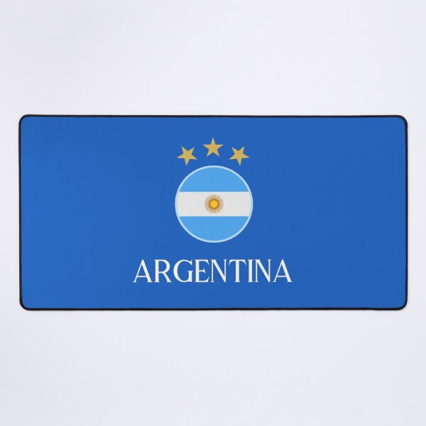 Item preview, Argentina 2 White 3 Gold Stars designed and sold by VRedBaller.
