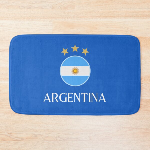 Item preview, Argentina 2 White 3 Gold Stars designed and sold by VRedBaller.