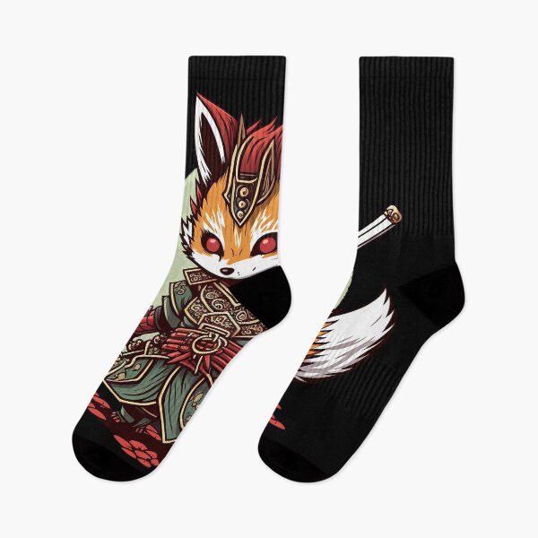 Item preview, Chibi Furry Samurai Fox designed and sold by Stickapom.