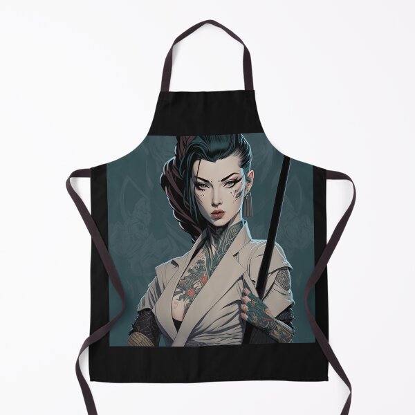 Item preview, Japanese Female Yakuza Poster Print designed and sold by Charlies-Artbox.