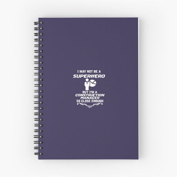 Item preview, I May Not Be A Superhero But I'm A Construction Manager So Close Enough designed and sold by AlwaysAwesome.