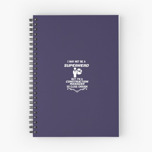 Item preview, I May Not Be A Superhero But I'm A Construction Manager So Close Enough designed and sold by AlwaysAwesome.
