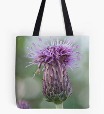 Thistle Flower Tote Bag