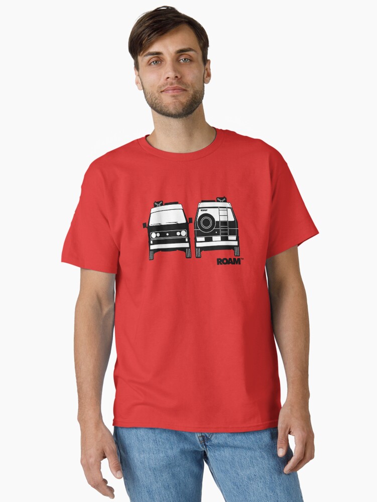 Thumbnail 2 of 7, Classic T-Shirt, ROAM Syncro 4x4 Dirtbag Motel designed and sold by jpburdett.