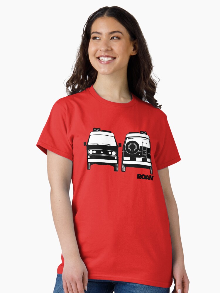 Thumbnail 1 of 7, Classic T-Shirt, ROAM Syncro 4x4 Dirtbag Motel designed and sold by jpburdett.