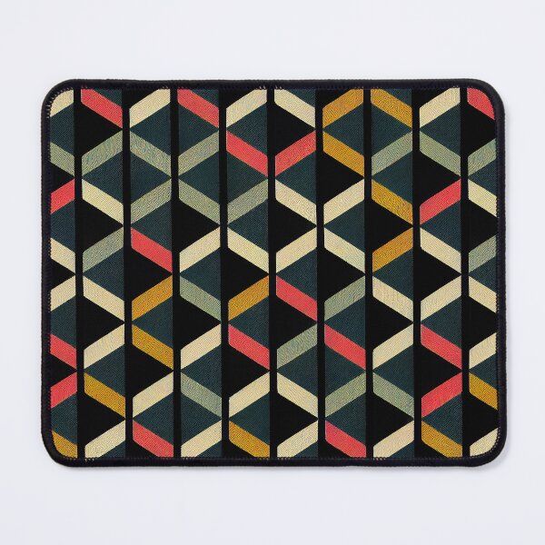 Item preview, Trellis in Blood Orange, Gold and Seaweed designed and sold by Patternifico.