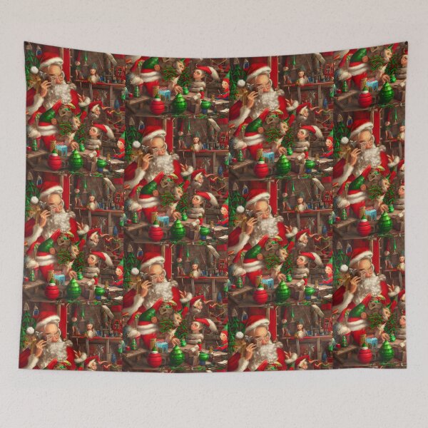 Item preview, Santa’s toy shop  designed and sold by deville13.
