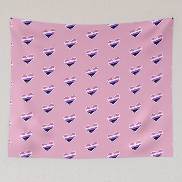 Item preview, Genderfluid Pride Heart designed and sold by rowena-ravens.