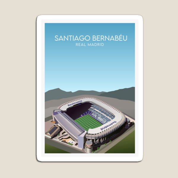 Artikel-Vorschau von Santiago-Bernabéu-Stadion, designt und verkauft von Brap Design.
