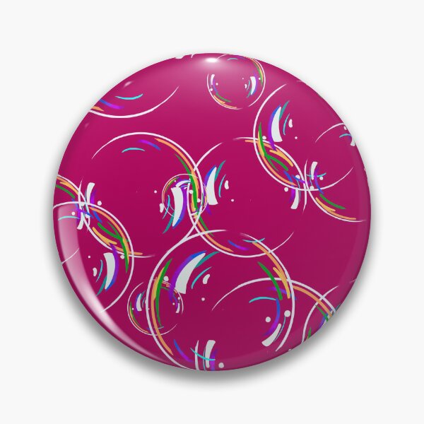 Item preview, Very Bubbly Realistic Bubbles Fuschia Background  designed and sold by blejsart.