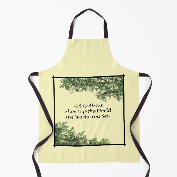 Item preview, The World You See - yellow background designed and sold by Lorelle Gifts.