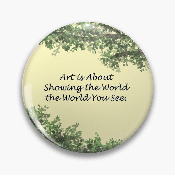 Item preview, The World You See - yellow background designed and sold by Lorelle Gifts.