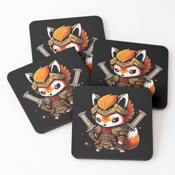 Item preview, Chibi Furry Samurai Fox designed and sold by Stickapom.