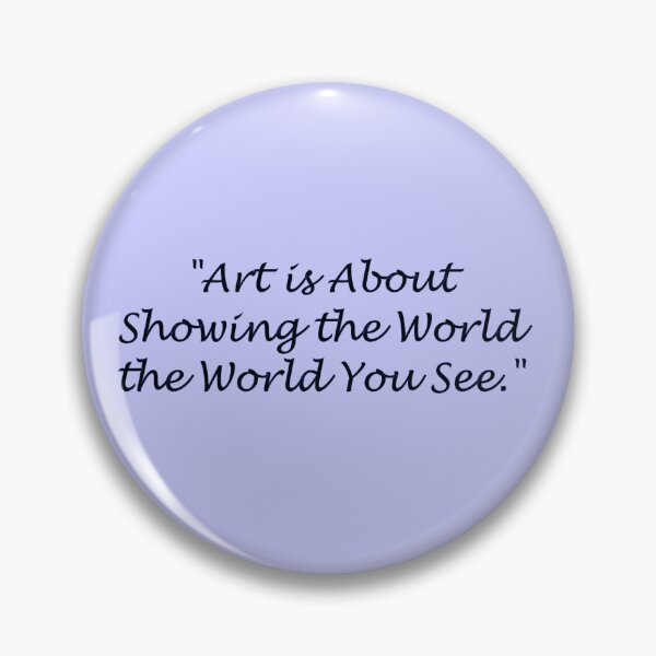 Item preview, The World You See - purple background designed and sold by Lorelle Gifts.
