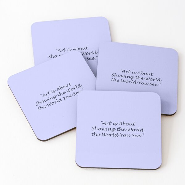 Item preview, The World You See - purple background designed and sold by Lorelle Gifts.