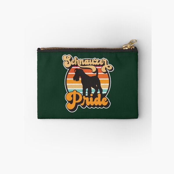 Item preview, Schnauzer Pride Retro Sunset Dog Silhouette Pet Design designed and sold by CRHPOD20.