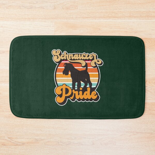 Item preview, Schnauzer Pride Retro Sunset Dog Silhouette Pet Design designed and sold by CRHPOD20.