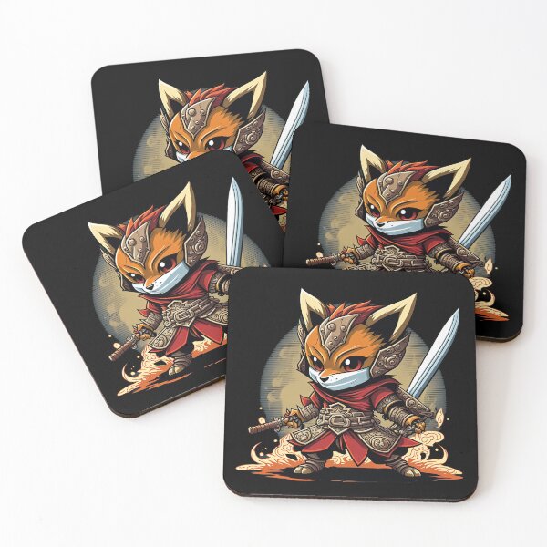Item preview, Chibi Furry Samurai Fox designed and sold by Stickapom.
